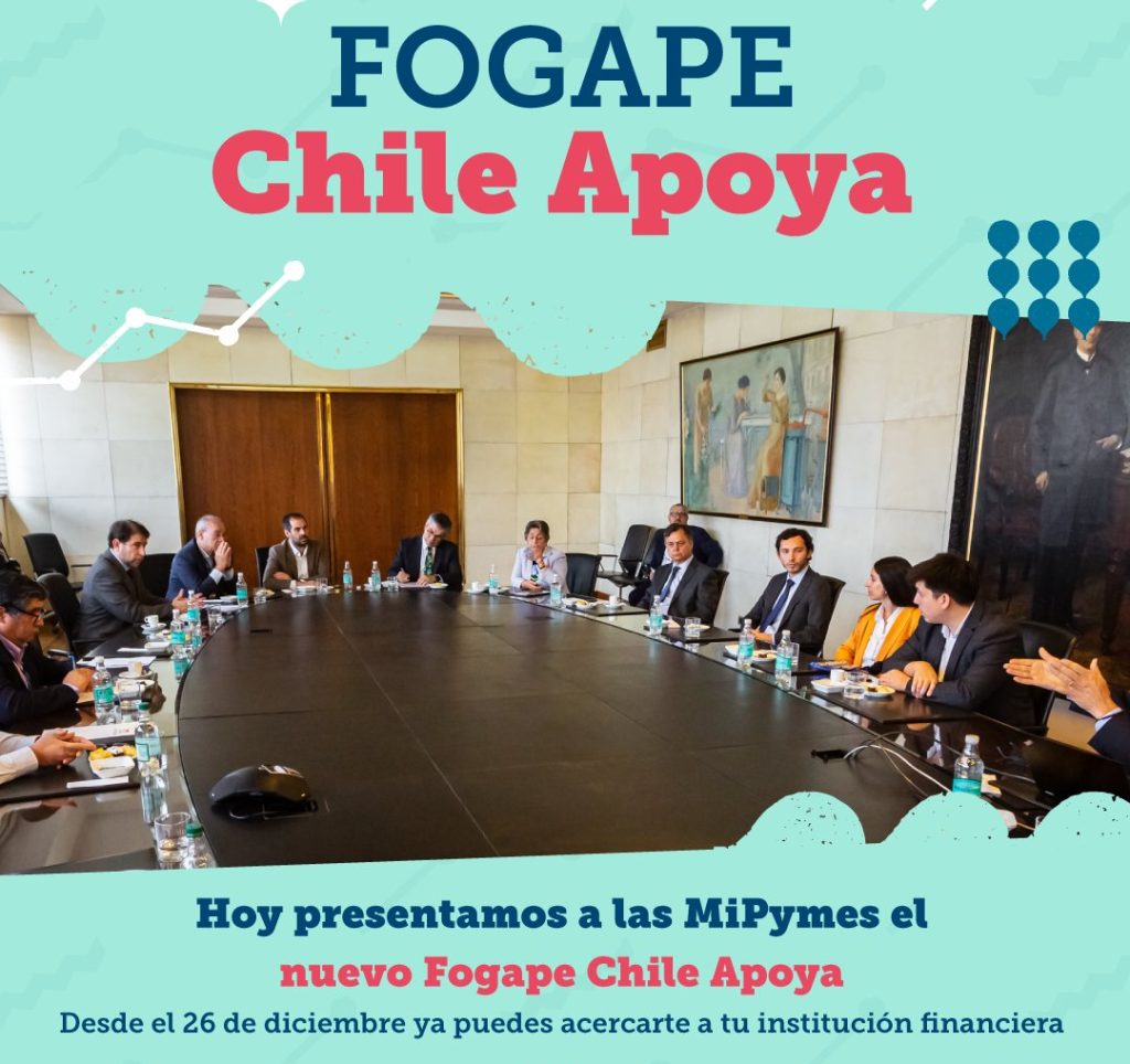 anuncio de Fogape Chile Apoya